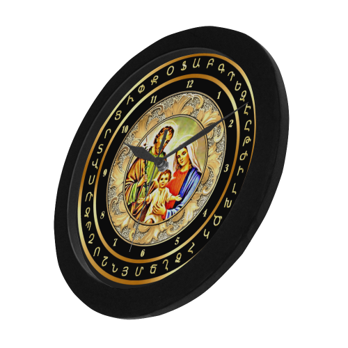 Jesus Christ Circular Plastic Wall clock