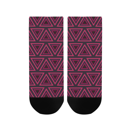 Tribal Ethnic Triangles Women's Ankle Socks