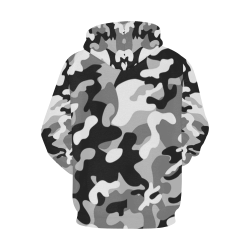 camouflage hoodie All Over Print Hoodie for Men/Large Size (USA Size) (Model H13)