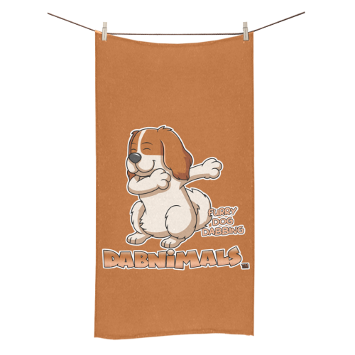 Dabnimals FURRY DOG Bath Towel 30"x56"