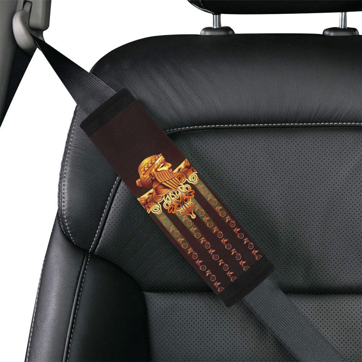 KIng Sargon Car Seat Belt Cover 7''x10''