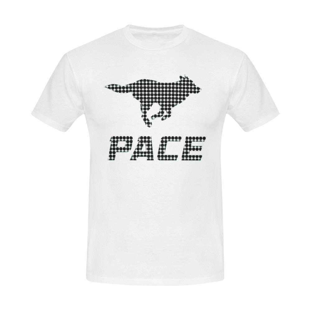 Dotted PACE T Shirt All Over Print T-Shirt for Men (USA Size) (Model T40)