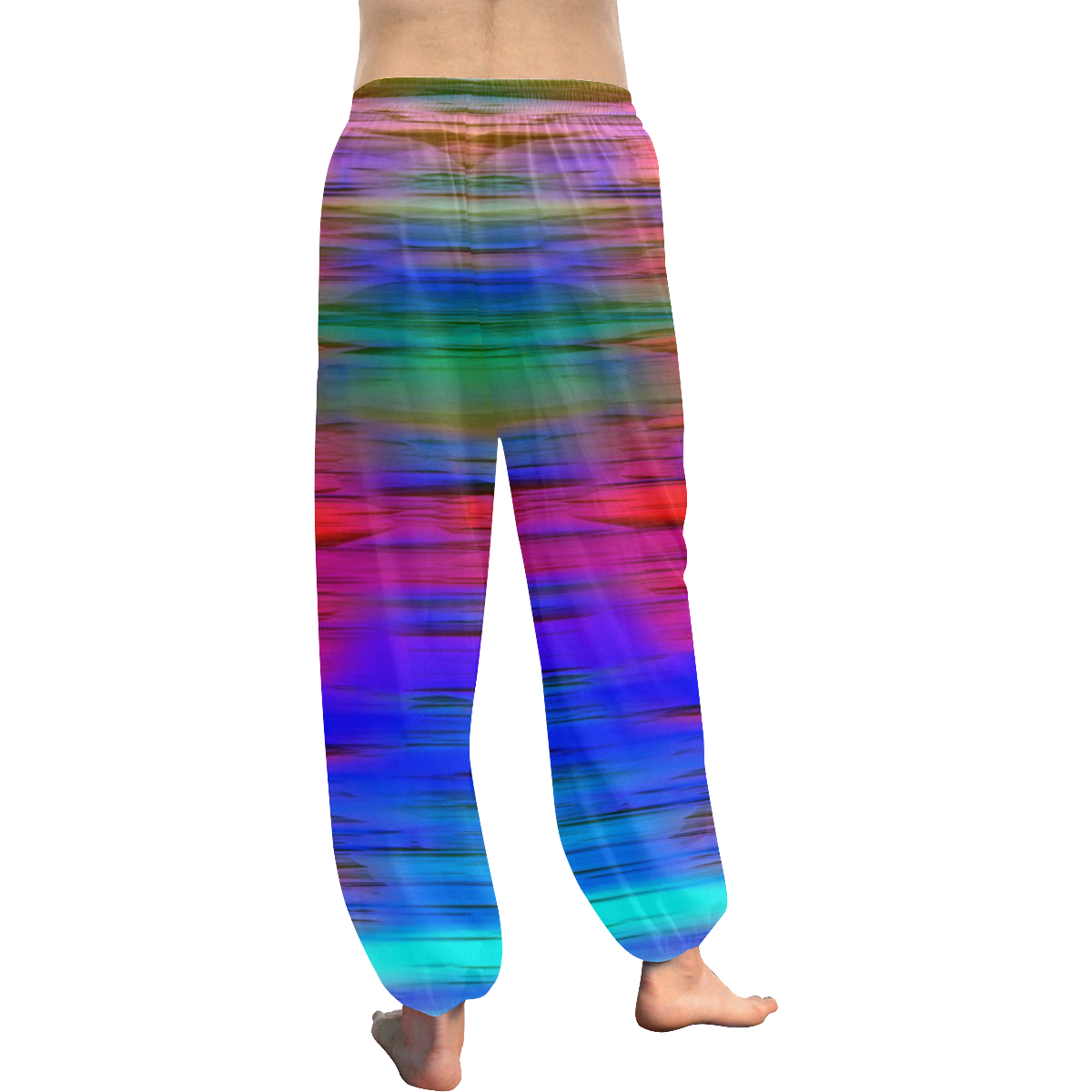 noisy gradient 1 by JamColors Women's All Over Print Harem Pants (Model L18)