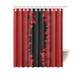 Canada Maple Leaf Shower Curtain 60"x72"