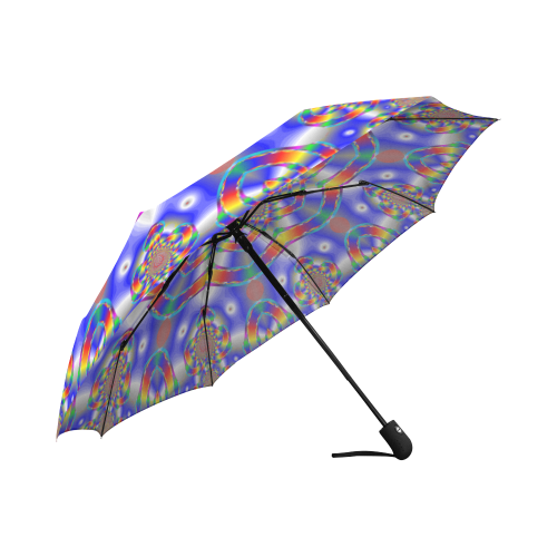 Blue Star Auto-Foldable Umbrella (Model U04)