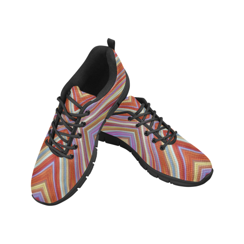 Wild Wavy X Lines 13 Women's Breathable Running Shoes (Model 055)