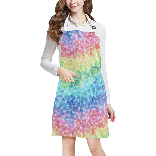 Brain Waves All Over Print Apron