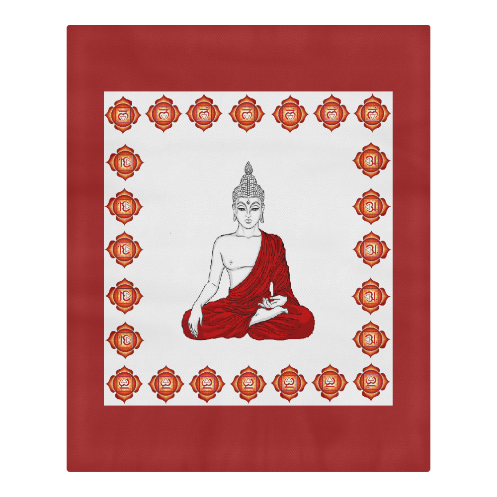 root chakra meditation 3-Piece Bedding Set