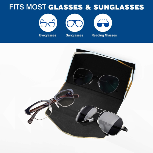 soft beach Custom Foldable Glasses Case