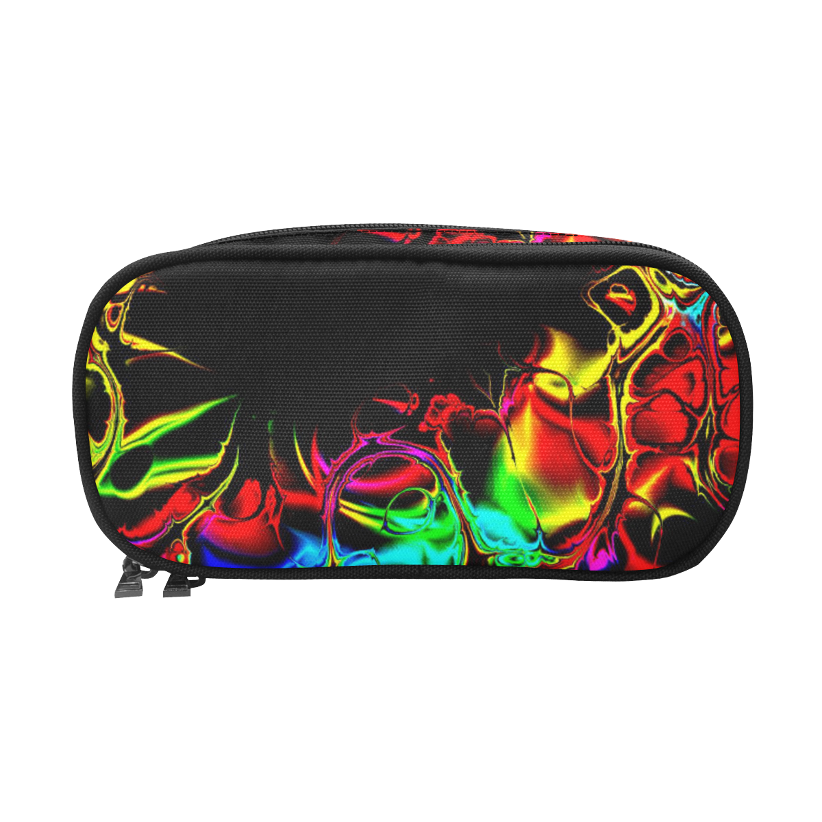Abstract glowing 03 Pencil Pouch/Large (Model 1680)