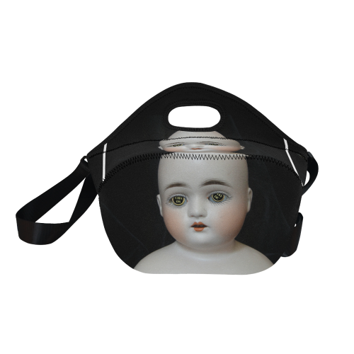 Chaos and Havoc (Frankendoll) Neoprene Lunch Bag/Large (Model 1669)