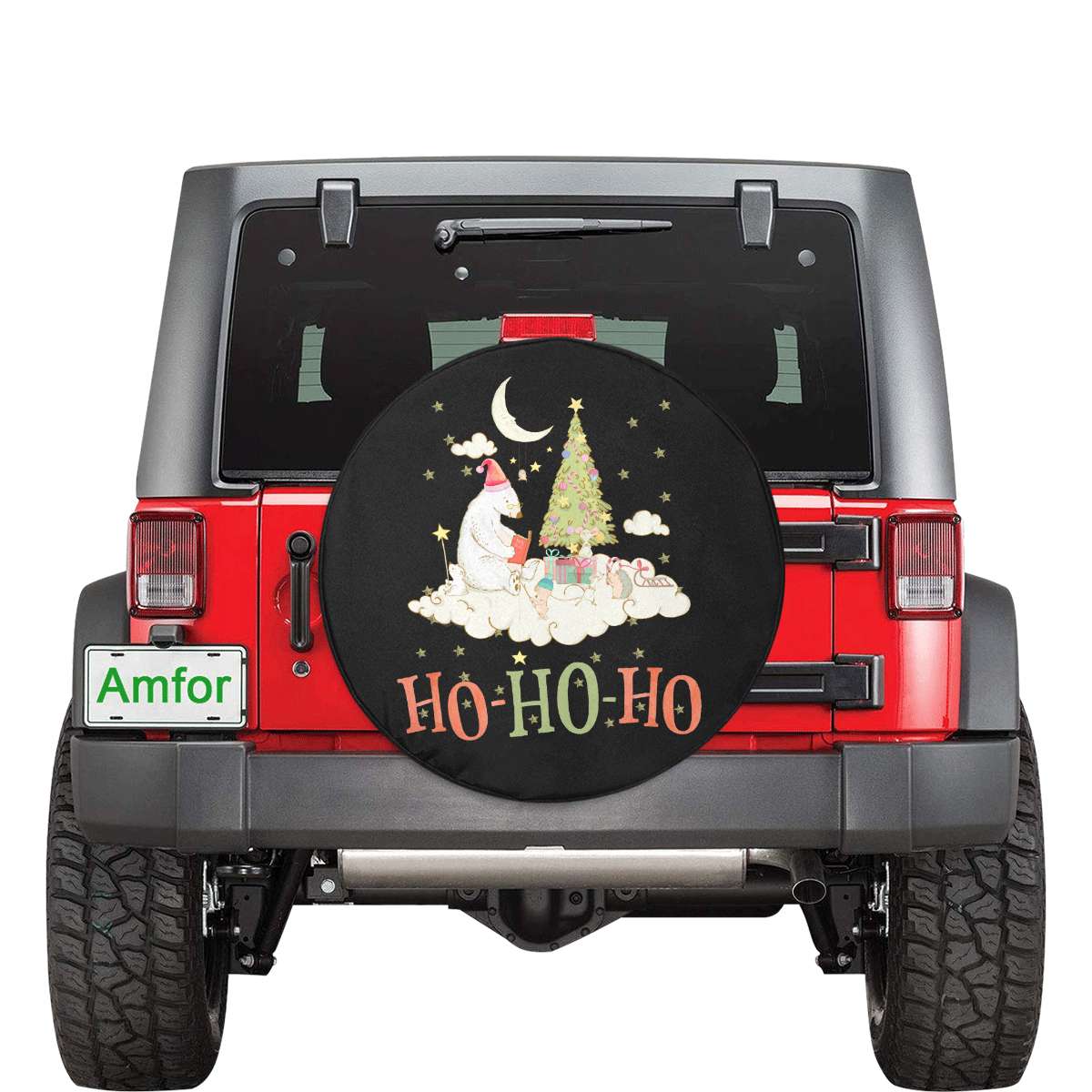 Christmas Dreams 32 Inch Spare Tire Cover
