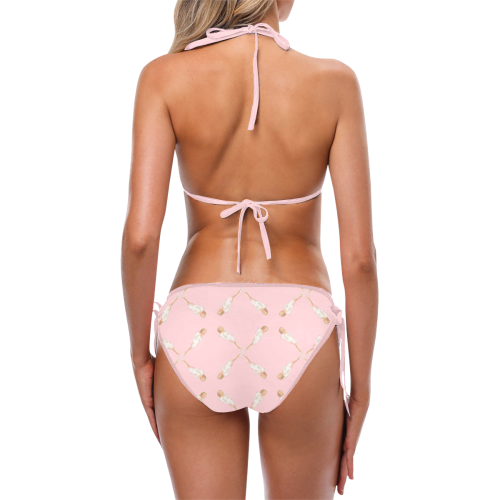 dolly pattern Custom Bikini Swimsuit (Model S01)