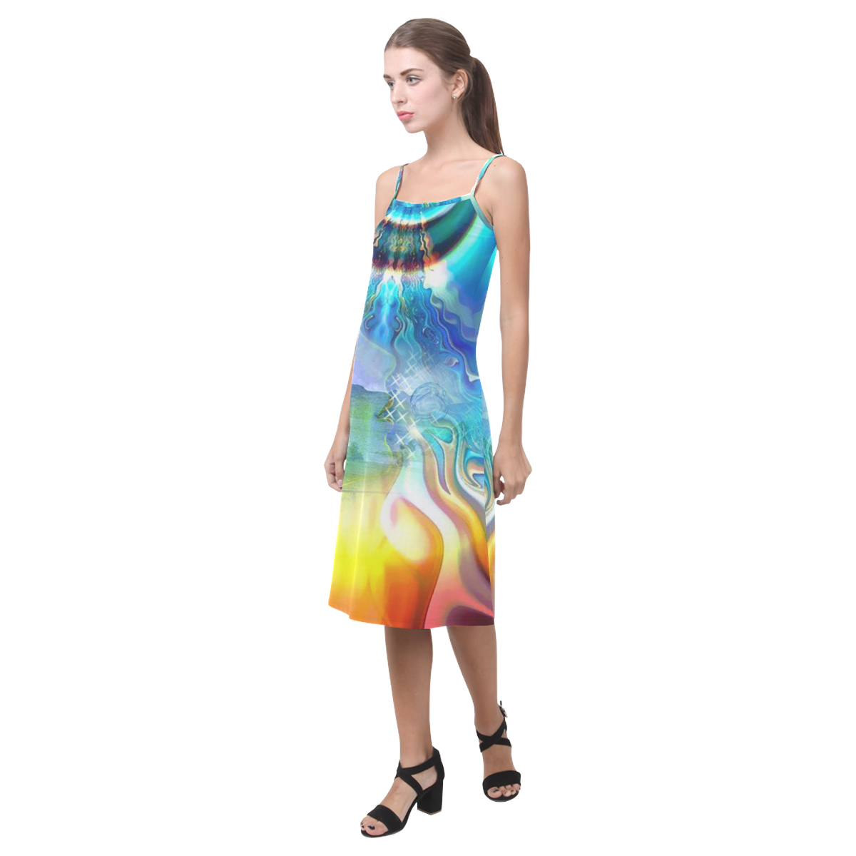 Soul vibrations Alcestis Slip Dress (Model D05)