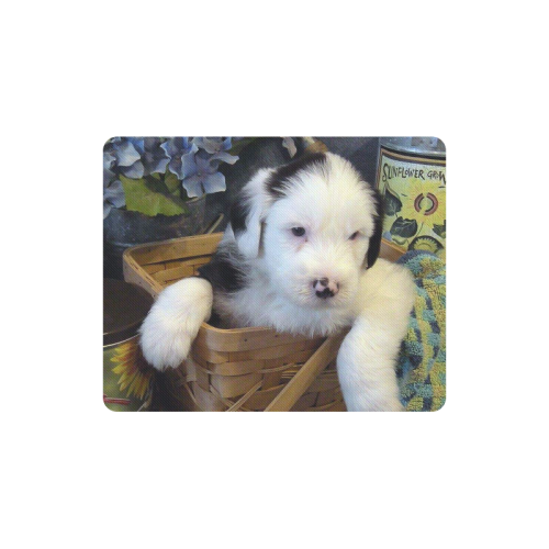 country pup Rectangle Mousepad
