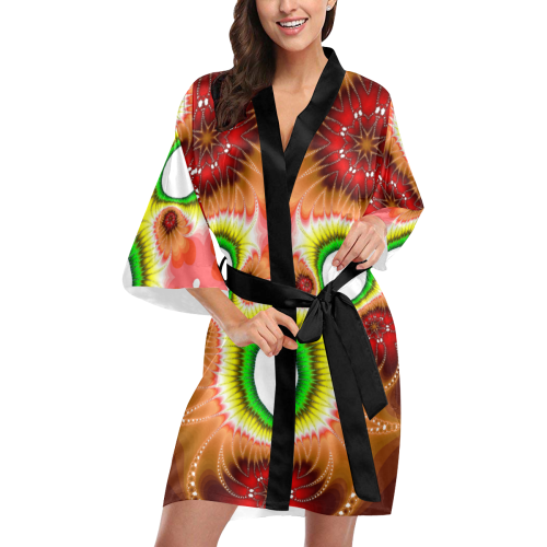 Sea Bulbs Kimono Robe