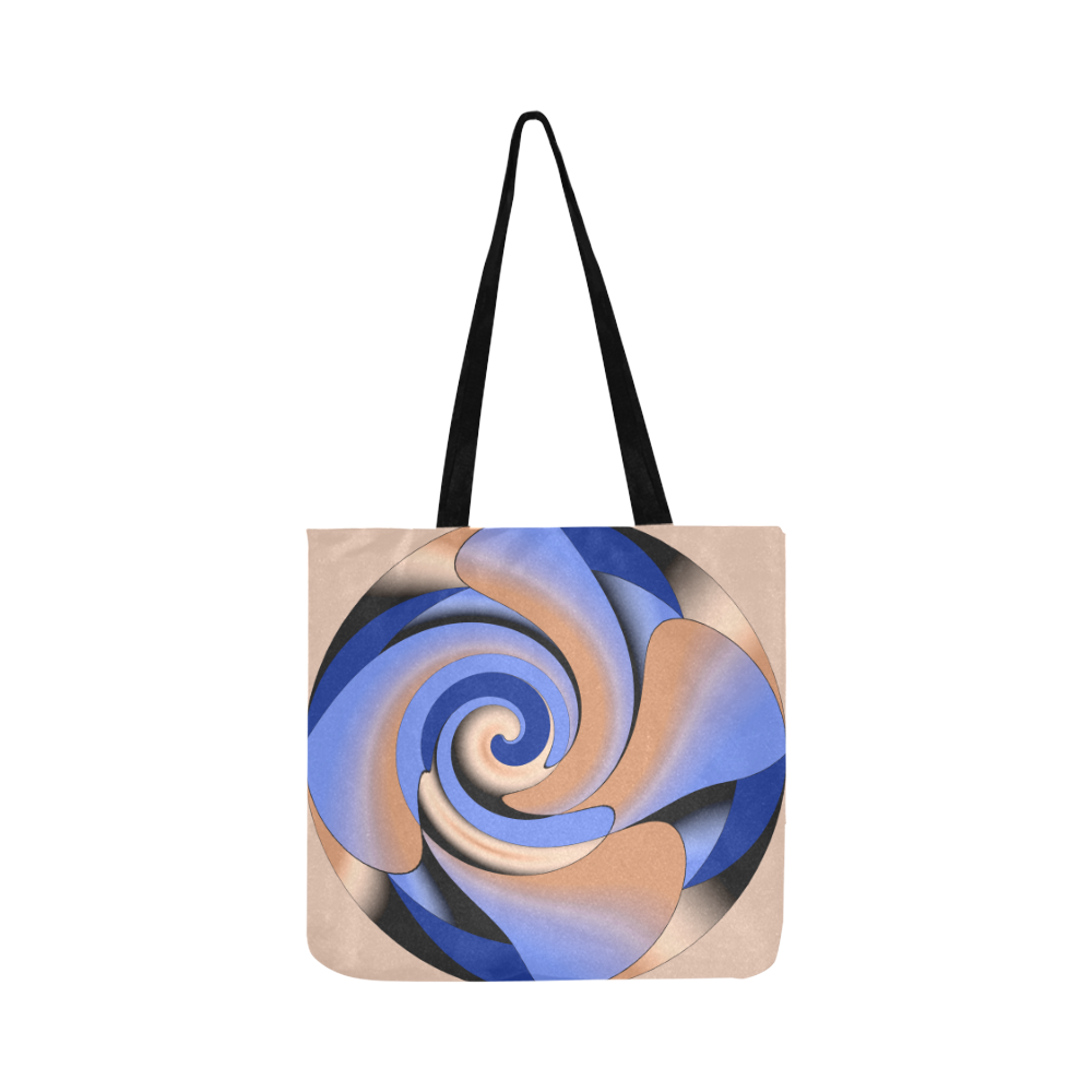 Spiral Reusable Shopping Bag Model 1660 (Two sides)