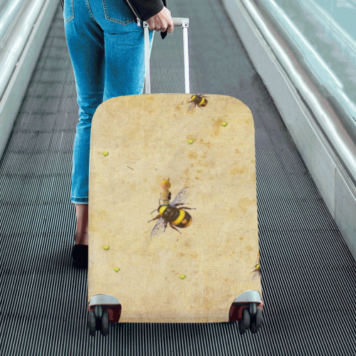Daisy's Bees Luggage Cover/Large 26"-28"