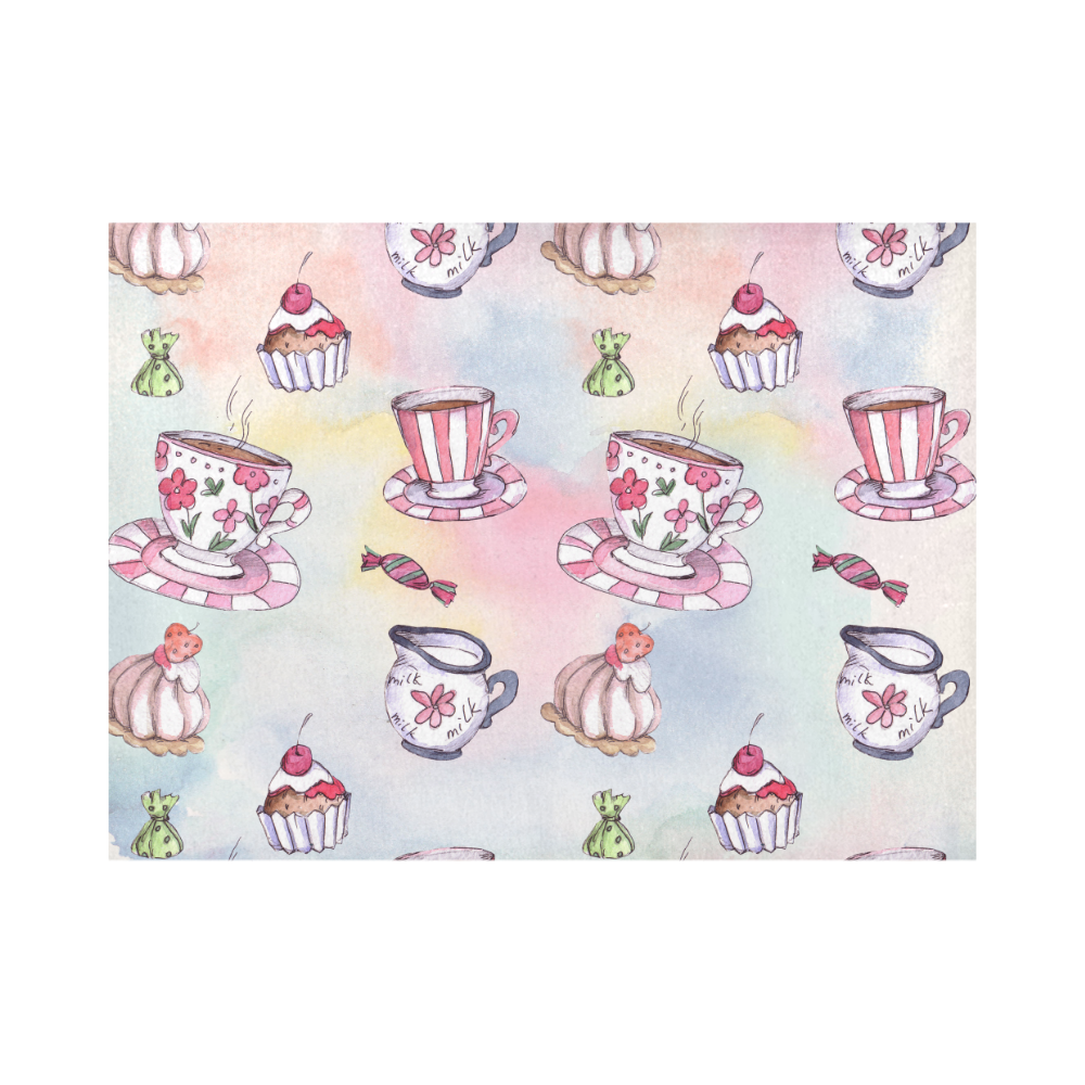 Coffee and sweeets Placemat 14’’ x 19’’ (Set of 2)
