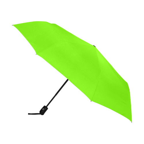 color chartreuse Anti-UV Auto-Foldable Umbrella (U09)
