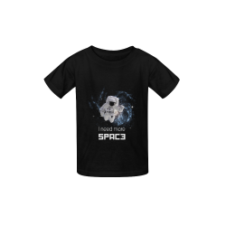 Astronaut in Space Kid's  Classic T-shirt (Model T22)