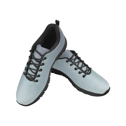 Gradual Dark Iron Casper Raven Women's Breathable Running Shoes (Model 055)