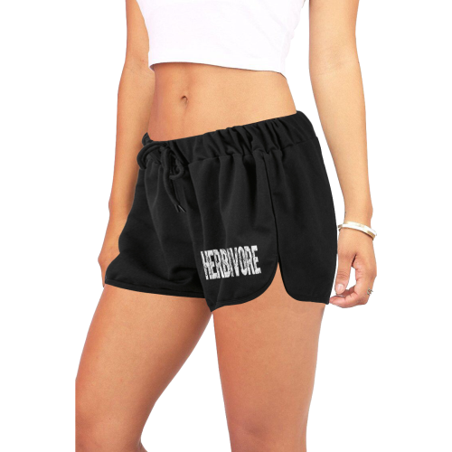 Herbivore (vegan) Women's All Over Print Relaxed Shorts (Model L19)