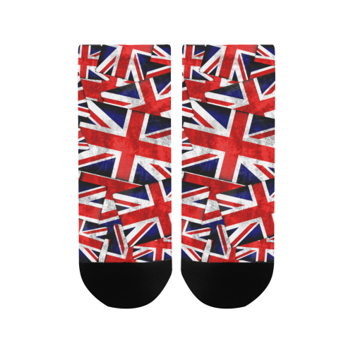Union Jack British UK Flag Women's Ankle Socks
