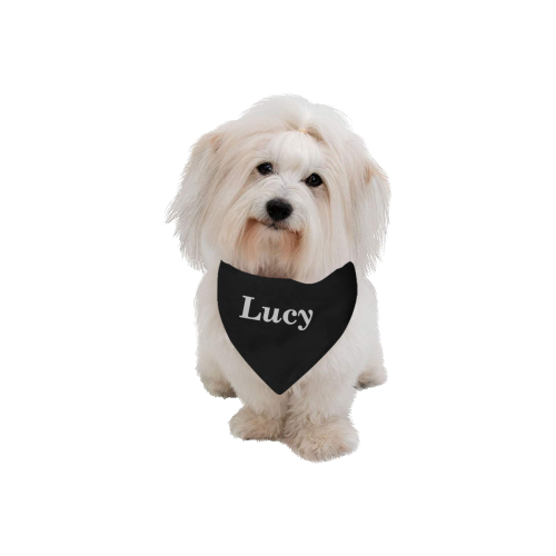 Lucy Pattern by K.Merske Pet Dog Bandana/Large Size