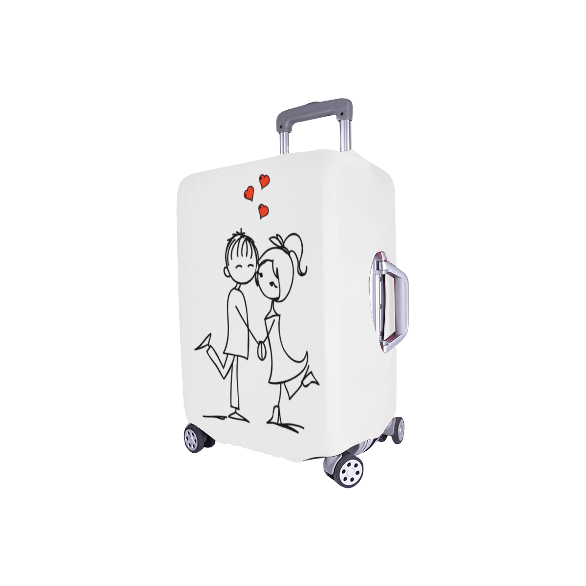Couple Luggage Cover/Small 18"-21"