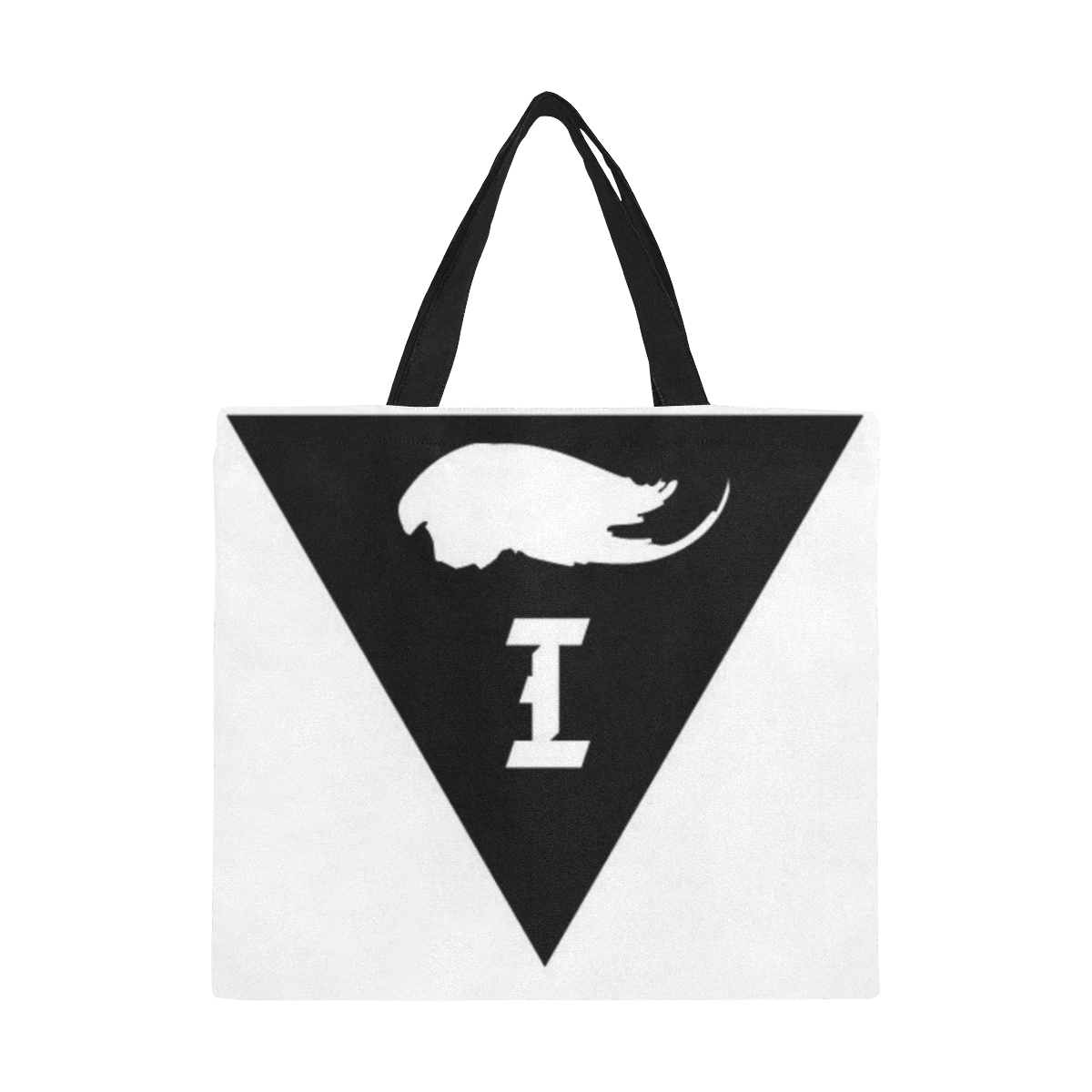 Intanjibles - LG Logo (2) All Over Print Canvas Tote Bag/Large (Model 1699)