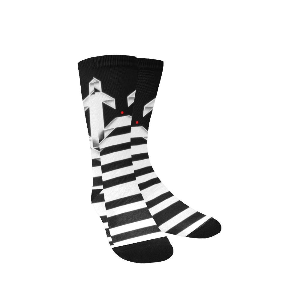 Geometric 1287 Custom Socks for Women