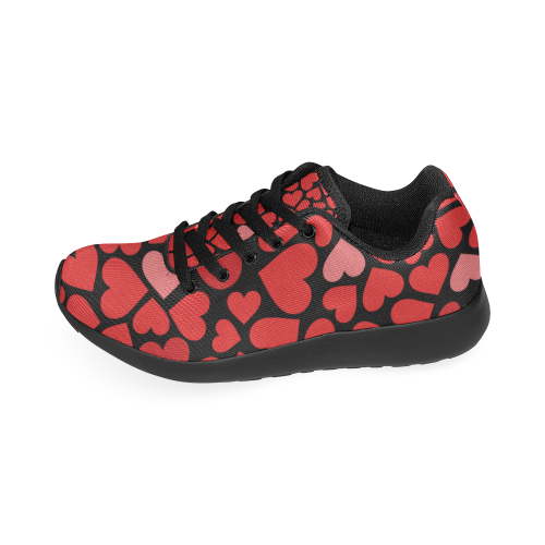 Hearts Pattern Kid's Running Shoes (Model 020)