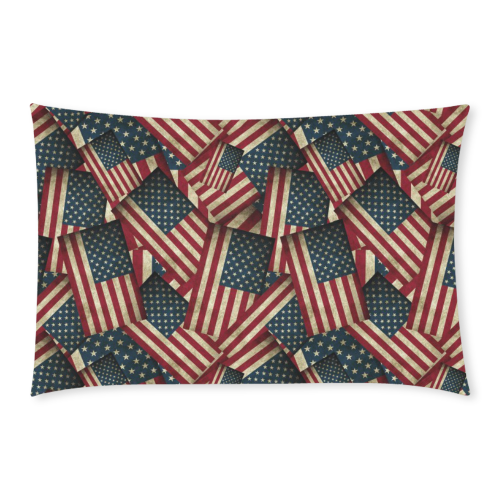 Patriotic USA American Flag Art 3-Piece Bedding Set