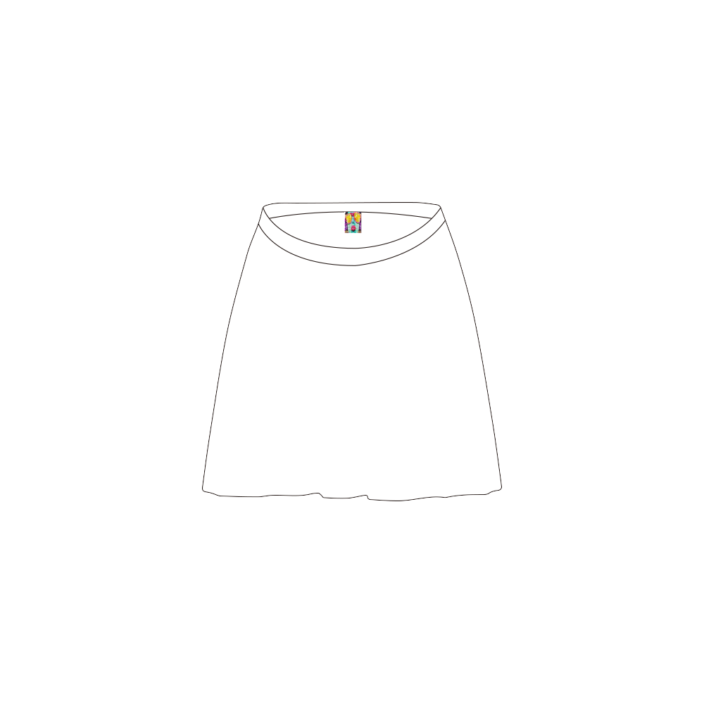 FlipStylez Designs logo for skirt Logo for Skirt (4cm X 5cm)