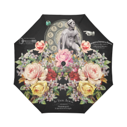 Nuit des Roses Revisited for Him Auto-Foldable Umbrella (Model U04)