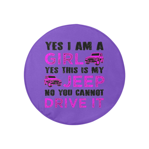 I'm A Jeep Girl 30 Inch Spare Tire Cover