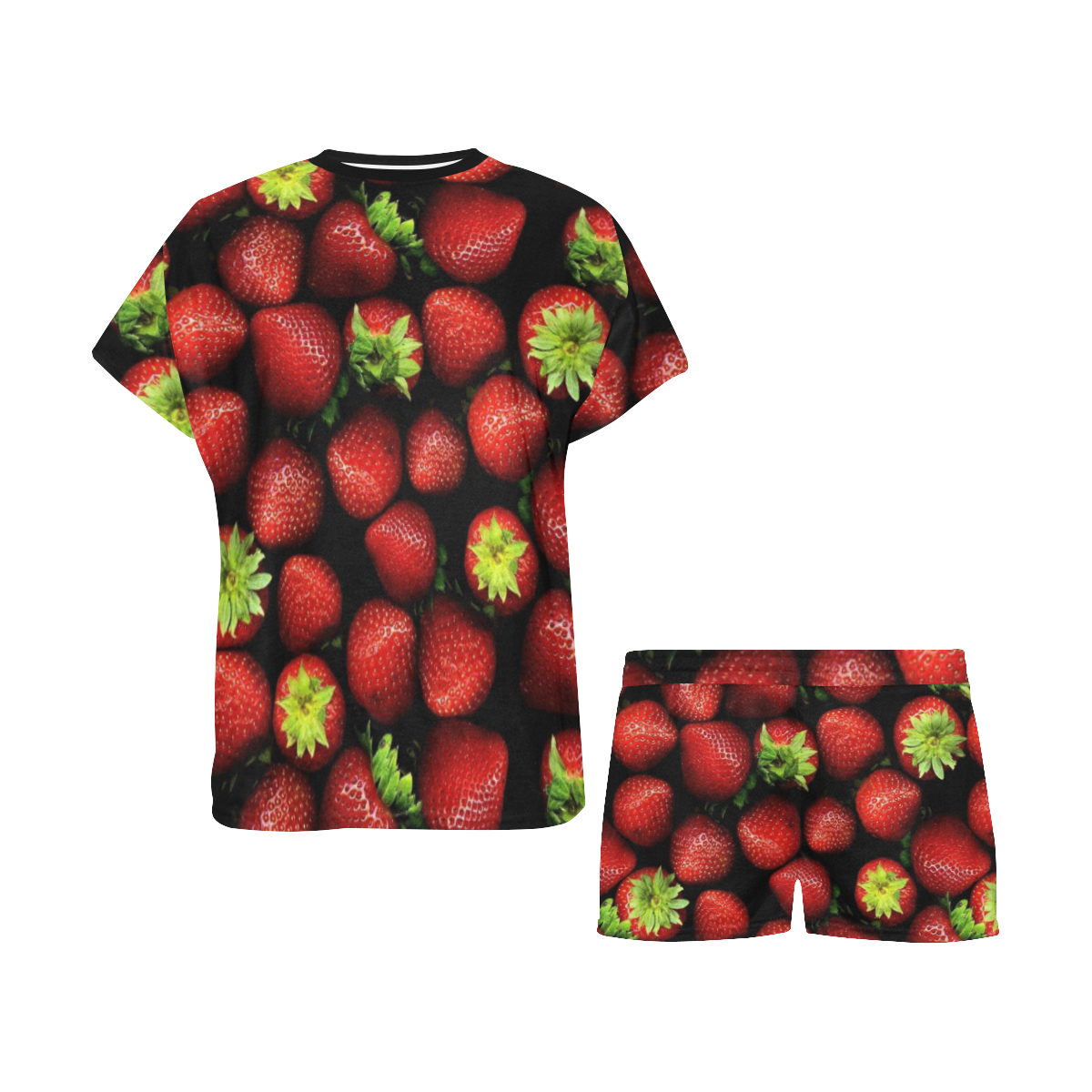 Strawberry by Artdreamer Women's Short Pajama Set