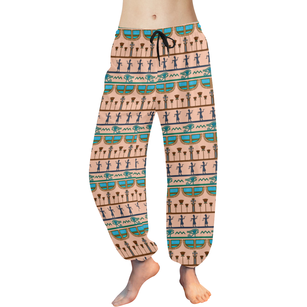 Egyptian Breeze Women's All Over Print Harem Pants (Model L18)