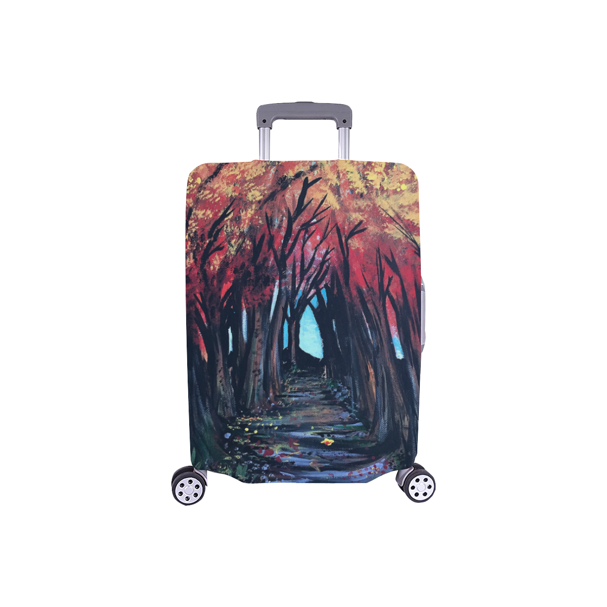Autumn Day Luggage Cover/Small 18"-21"