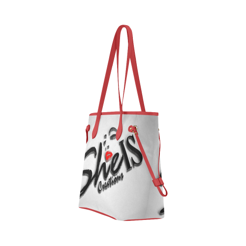 3D SHE IS TOTE Clover Canvas Tote Bag (Model 1661)