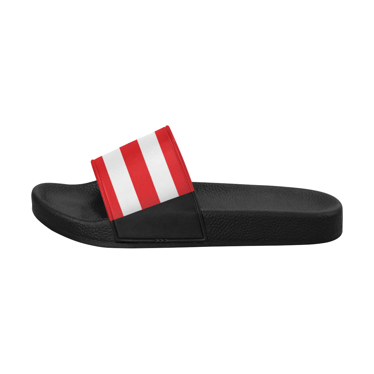 Puerto Rico Flag Men's Slide Sandals (Model 057)
