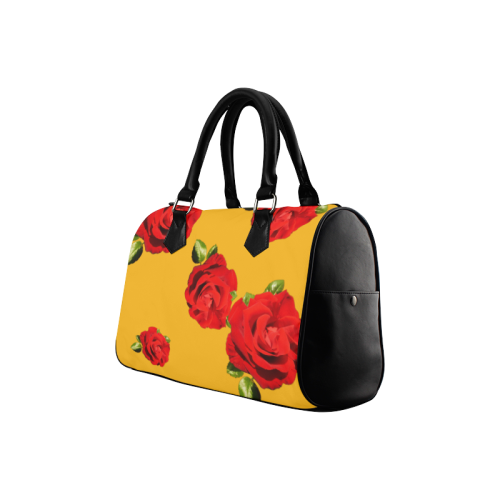 Fairlings Delight's Floral Luxury Collection- Red Rose Handbag 53086b19 Boston Handbag (Model 1621)