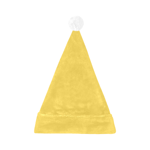 color mustard Santa Hat