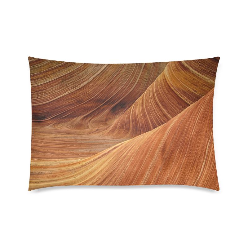 Sandstone Custom Zippered Pillow Case 20"x30"(Twin Sides)