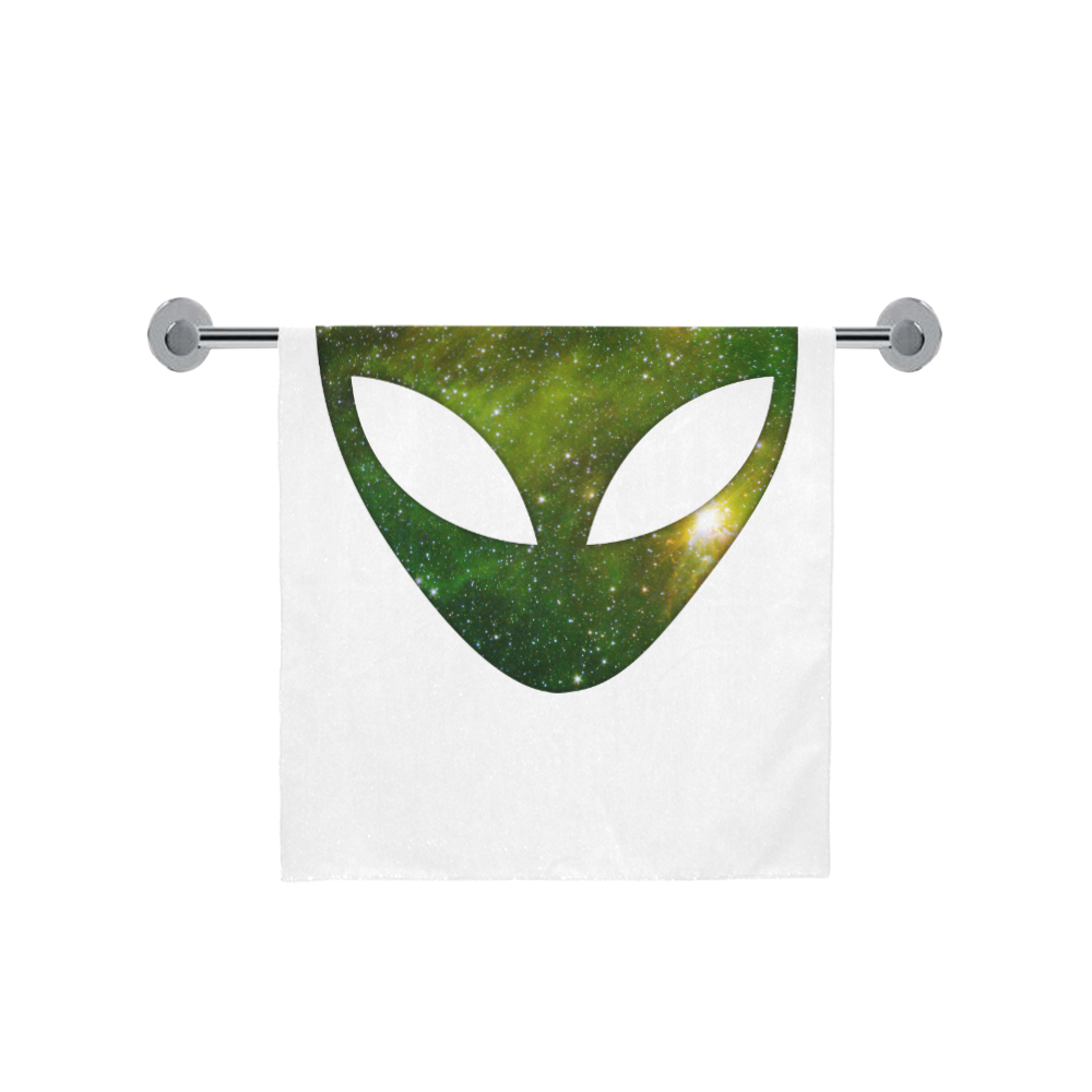 Cosmic Alien - Galaxy - Stars Bath Towel 30"x56"