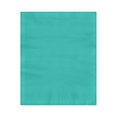color light sea green Duvet Cover 86"x70" ( All-over-print)