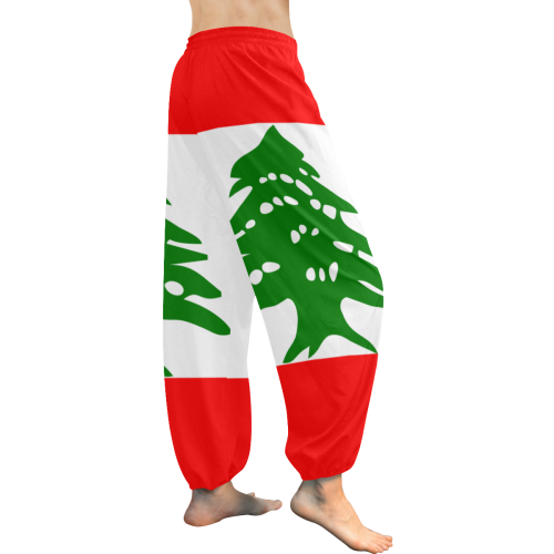LEBANON Women's All Over Print Harem Pants (Model L18)