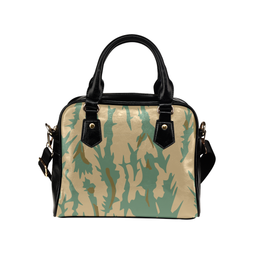 Forest and Desert Camouflage Shoulder Handbag (Model 1634)