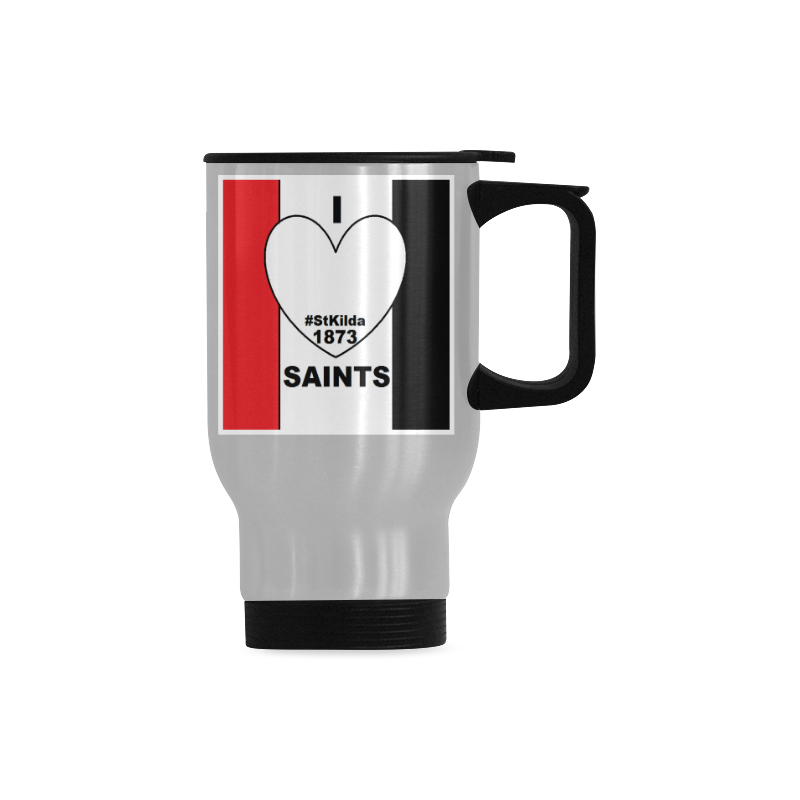 SAINTS Travel Mug (Silver) (14 Oz)